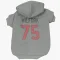 Gray Houston Texans Vince Wilfork   Dog & Cat Pet Hoodie