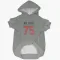 Gray Houston Texans Vince Wilfork   Dog & Cat Pet Hoodie