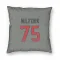 Gray Houston Texans Vince Wilfork   Pillow Cover (18 X 18)