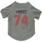 Gray Houston Texans Zach Thomas   Dog & Cat Pet Jersey