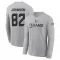 Gray Men's Diontae Johnson Houston Texans 2024 Salute to Service Long Sleeve T-Shirt