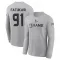 Gray Men's Folorunso Fatukasi Houston Texans 2024 Salute to Service Long Sleeve T-Shirt