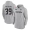 Gray Men's Henry To'oTo'o Houston Texans 2024 Salute to Service Lightweight Performance Long Sleeve Hooded T-Shirt