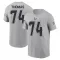 Gray Men's Zach Thomas Houston Texans 2024 Salute to Service T-Shirt