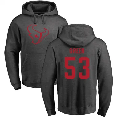 Green Men's Kendrick Green Houston Texans Pro Line by Branded Ash One Color Pullover Hoodie