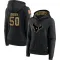 Green Women's Kendrick Green Houston Texans Black 2020 Salute to Service Sideline Performance Pullover Hoodie