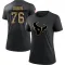 Green Women's Kenyon Green Houston Texans Black 2020 Salute To Service Performance T-Shirt