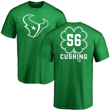 Green Youth Brian Cushing Houston Texans St. Patrick's Day T-Shirt