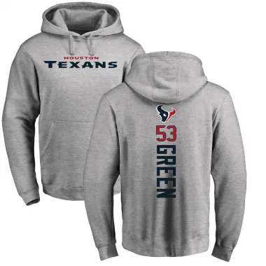 Green Youth Kendrick Green Houston Texans Pro Line Ash Backer Pullover Hoodie