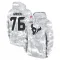 Green Youth Kenyon Green Houston Texans Arctic Camo 2024 Salute to Service Club Fleece Pullover Hoodie