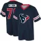 Green Youth Kenyon Green Houston Texans Navy Game Day V-Neck T-Shirt