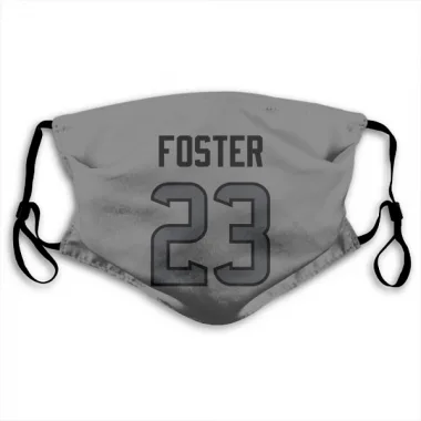 Houston Texans Arian Foster  Silver Face Mask