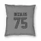 Houston Texans Austin Deculus  Silver Pillow Cover (18 X 18)