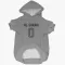 Houston Texans Azeez Al-Shaair  Silver Dog & Cat Pet Hoodie