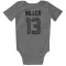 Houston Texans Braxton Miller  Silver Newborn & Infant Bodysuit