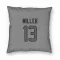 Houston Texans Braxton Miller  Silver Pillow Cover (18 X 18)