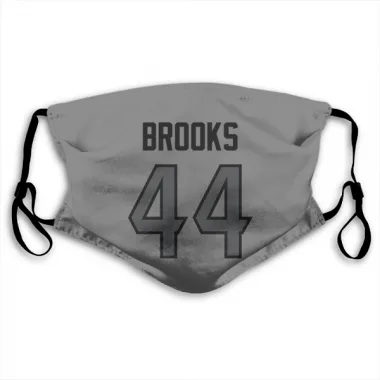 Houston Texans British Brooks  Silver Face Mask