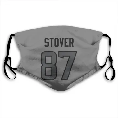 Houston Texans Cade Stover  Silver Face Mask