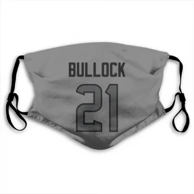 Houston Texans Calen Bullock  Silver Face Mask