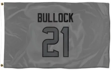 Houston Texans Calen Bullock  Silver Flag (3 X 5)