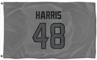 Houston Texans Christian Harris  Silver Flag (3 X 5)