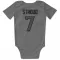 Houston Texans C.J. Stroud  Silver Newborn & Infant Bodysuit