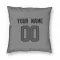 Houston Texans Custom   Silver Pillow Cover (18 X 18)