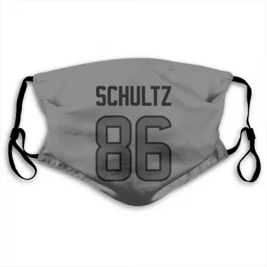 Houston Texans Dalton Schultz  Silver Face Mask