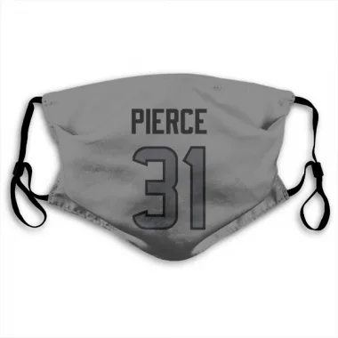 Houston Texans Dameon Pierce  Silver Face Mask