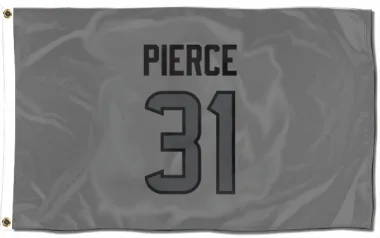 Houston Texans Dameon Pierce  Silver Flag (3 X 5)