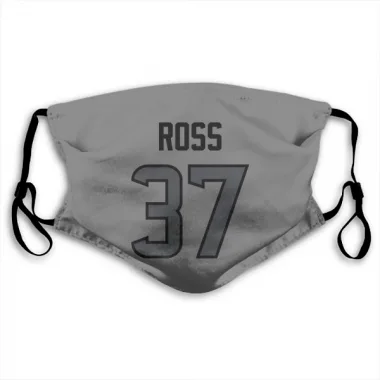 Houston Texans D'Angelo Ross  Silver Face Mask