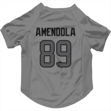 Houston Texans Danny Amendola  Silver Dog & Cat Pet Jersey