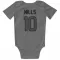 Houston Texans Davis Mills  Silver Newborn & Infant Bodysuit