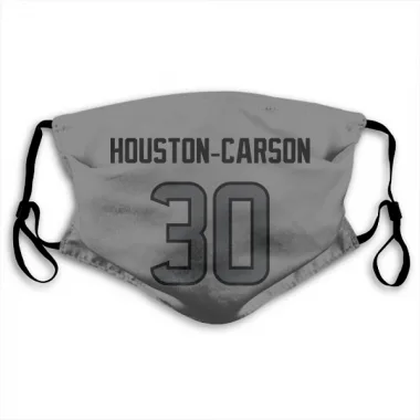 Houston Texans DeAndre Houston-Carson   DeAndre -Carson Silver Face Mask