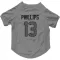 Houston Texans Del'Shawn Phillips  Silver Dog & Cat Pet Jersey