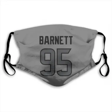 Houston Texans Derek Barnett  Silver Face Mask