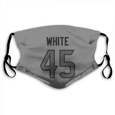 Houston Texans Devin White  Silver Face Mask