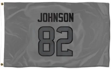 Houston Texans Diontae Johnson  Silver Flag (3 X 5)