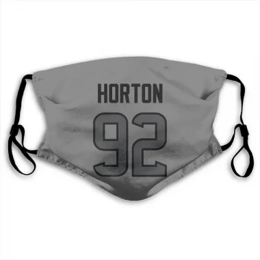 Houston Texans Dylan Horton  Silver Face Mask