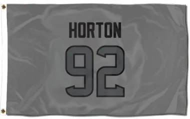 Houston Texans Dylan Horton  Silver Flag (3 X 5)