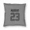 Houston Texans Eric Murray  Silver Pillow Cover (18 X 18)