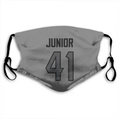 Houston Texans Gregory Junior  Silver Face Mask