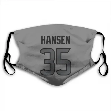 Houston Texans Jake Hansen  Silver Face Mask