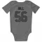 Houston Texans Jamal Hill  Silver Newborn & Infant Bodysuit