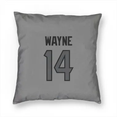 Houston Texans Jared Wayne  Silver Pillow Cover (18 X 18)