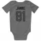 Houston Texans Jaxon Janke  Silver Newborn & Infant Bodysuit