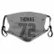 Houston Texans Jaylon Thomas  Silver Face Mask