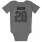 Houston Texans Joe Mixon  Silver Newborn & Infant Bodysuit