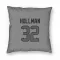 Houston Texans Ka'dar Hollman  Silver Pillow Cover (18 X 18)