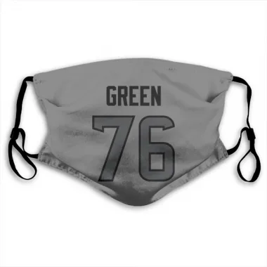 Houston Texans Kenyon Green  Silver Face Mask